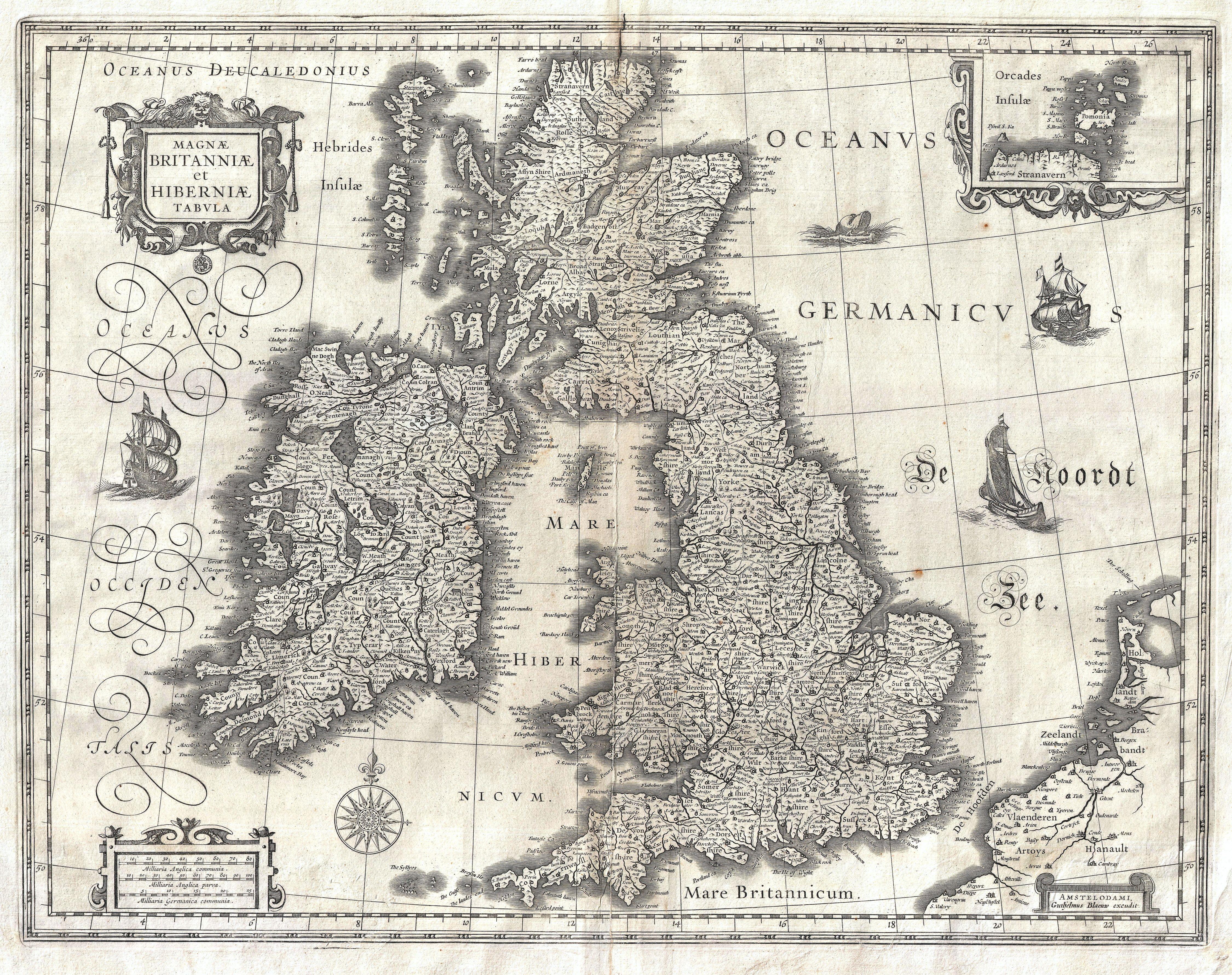 1631_Blaeu_Map_of_the_British_Isles_(England,_Scotland,_Ireland)_-_Geographicus_-_BritanniaeHiberniae-blaeu-1631